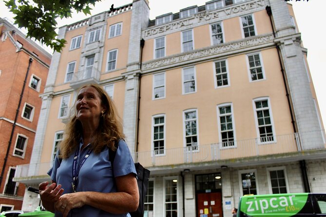 Historical Tour in Death, Debauchery and Doctors in Soho London - Soho Square and the story of one-eyed Peg