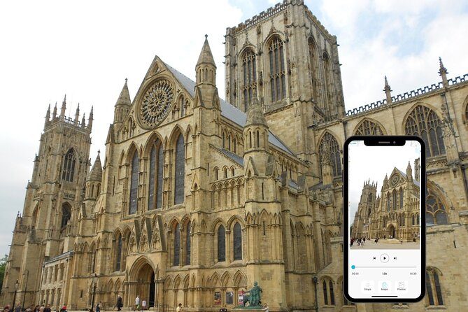 History and Hauntings Self Guided Walking Tour in York with App - Starting at St. Mary’s Abbey and the Yorkshire Museum