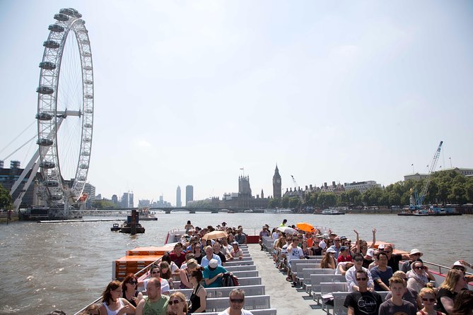 Hop-On Hop-Off Sightseeing River Cruise on the Thames - Inside seating, open decks, and onboard facilities