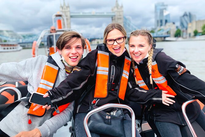 Iconic Sights of London: High-Speed Boat Trip - The O2 Arena turn and the return journey