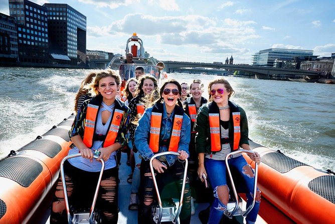 Iconic Sights of London: High-Speed Boat Trip - Commentary, crew and the small-group feel