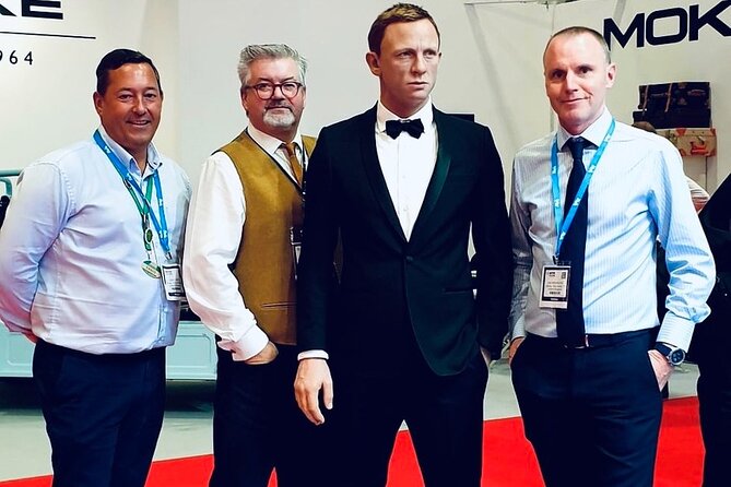James Bond ,The Kingsman, plus Spies and Villains Black Taxi Tour - Starting among Kingsman tailors on Savile Row