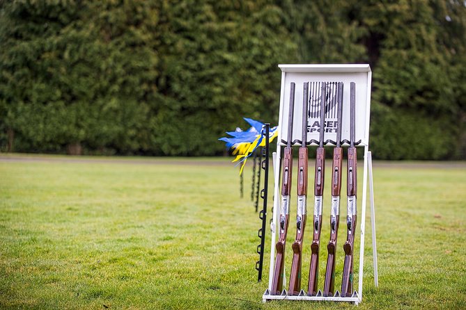 Laser Clay Shooting - The setting adds a relaxed country feel