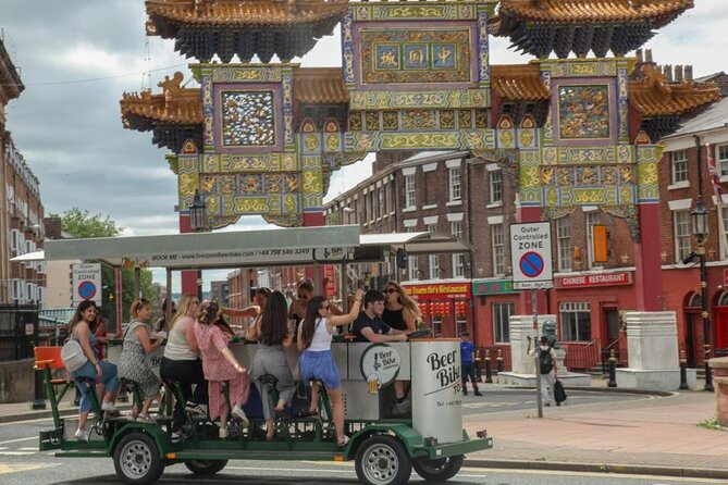 LIverpool beer or prosecco bike tour - Beer, prosecco, music, and responsible drinking