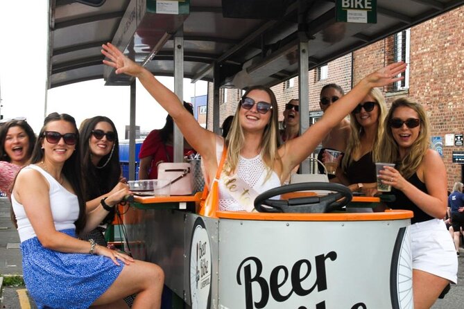 LIverpool beer or prosecco bike tour - Timing, weather, and cancellation advice