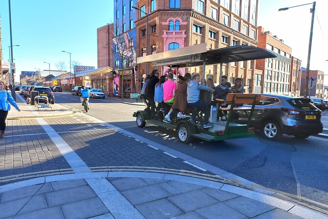 LIverpool beer or prosecco bike tour - Starting at 31 Grafton Street in Liverpool
