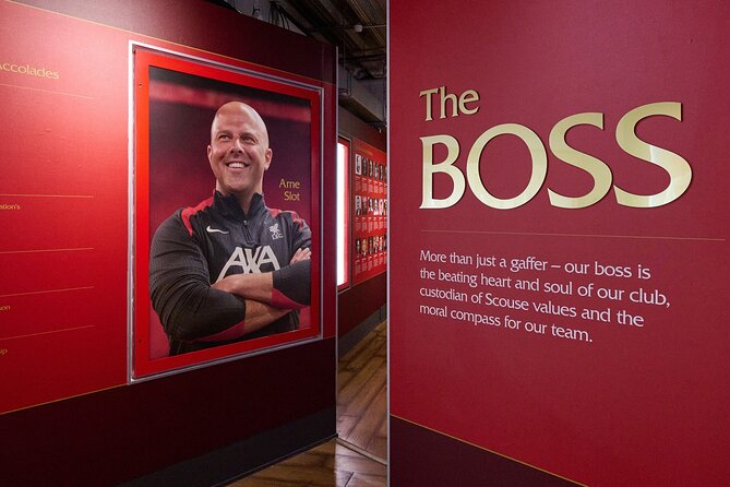 Liverpool Football Club Museum Entry - Nine Spaces That Follow the Club’s Story