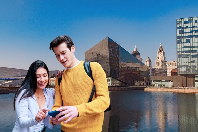 Liverpool Quest: Self Guided City Walk & Immersive Treasure Hunt - Moving Into the Business District