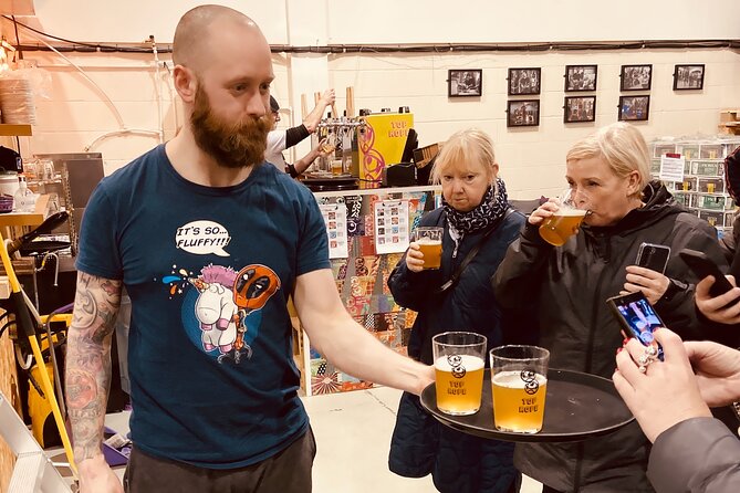 Liverpool's Brewery Bus Tour– 4 Breweries, 12 x Craft Beer & Food - Key points to know before booking