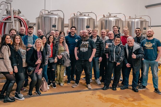 Liverpool's Brewery Bus Tour– 4 Breweries, 12 x Craft Beer & Food - Is $111.12 a fair price?