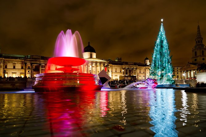 London by Night Bus Tour with Christmas Lights and Live Guide - Fortnum & Mason as a Red Advent Calendar