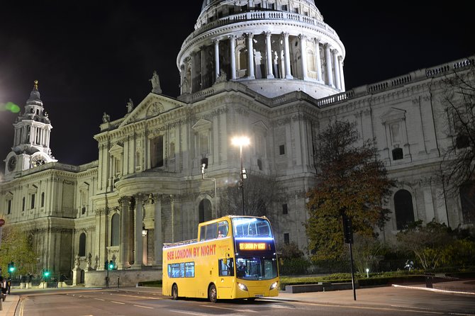 London by Night Sightseeing Tour - Open Top Bus - Starting beside Green Park and the Ritz