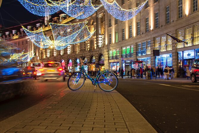London Christmas Lights Bike Tour with Local Guide - Seven Dials and Covent Garden