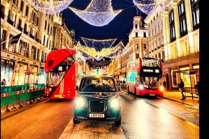 London Christmas Lights Guided Tour by Cab - Why a black cab works well for Christmas lights