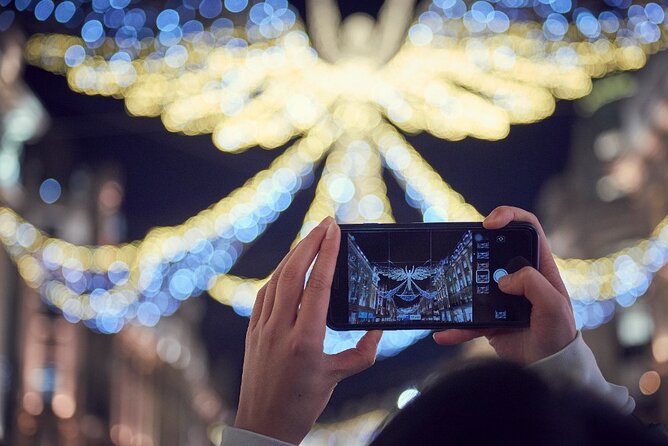 London Christmas Lights Guided Walking Tour - Finishing on Carnaby Street