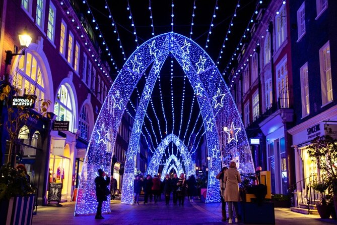 London Christmas Lights Self Guided Walking Tour - Covent Garden makes a strong final stop