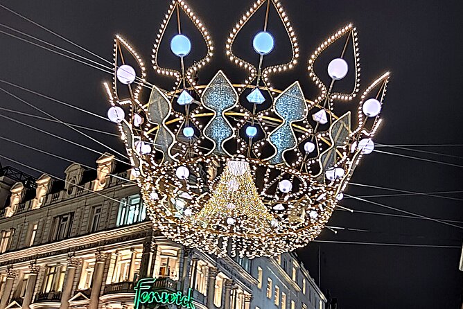 London Christmas Sparkle Private Walking Tour - Starting beneath Regent Street’s Christmas lights