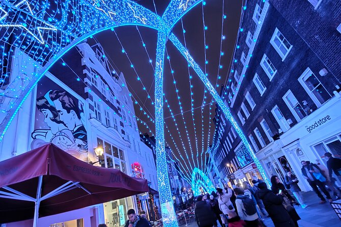 London Christmas Sparkle Private Walking Tour - Oxford Street and Bond Street: shopping with a festive gloss
