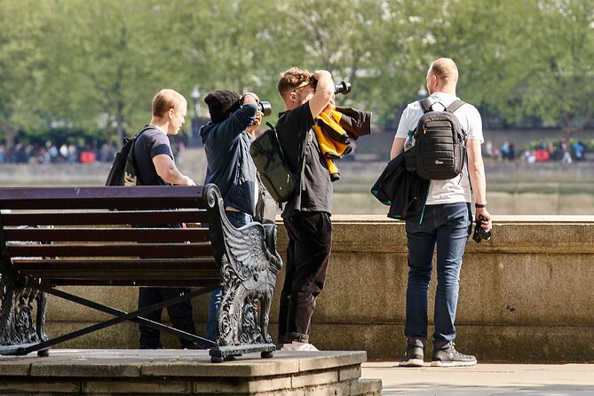 London Creative Photography Tour - A coffee break before the final river views