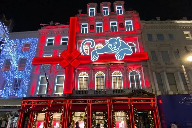 London Exclusive Christmas Lights Guided Tour by Black Cab - Price, timing, and what you receive