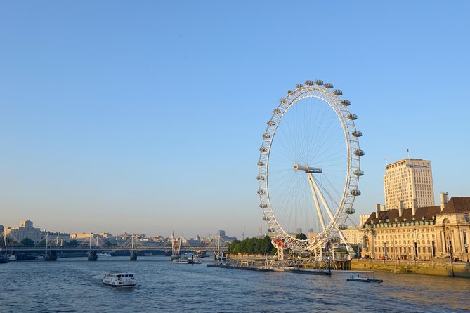 London Eye Fast-Track Ticket with Hop-On Hop-Off Tour and River Cruise - The Thames Cruise Adds a Different View