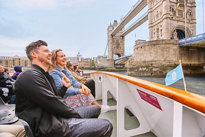 London Eye River Cruise - Open deck, indoor seats, and London weather