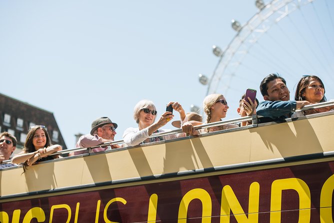 London Eye Ticket, Big Bus Hop-on Hop-Off Tour & River Cruise - The Thames cruise between Westminster and the Tower