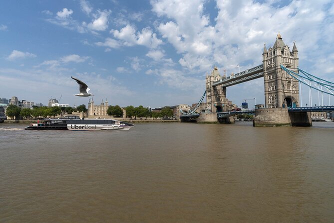 London: IFS Cable Car + Uber Boat One Way River Thames Cruise - The IFS Cloud Cable Car from nearly 300 feet
