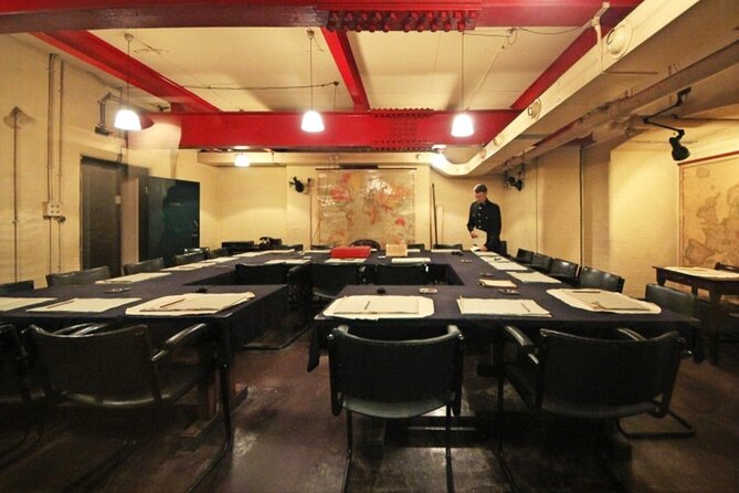 London in WW2 Walking Tour with Churchill War Rooms Visit - Entering Churchill’s underground War Rooms