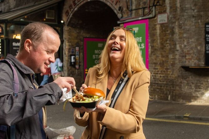 London Market Food Experience Tailored to Your Tastes - A local brewery provides the drink stop