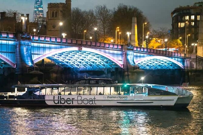 London Roundtrip Thames Cruise Uber Boat by Thames Clippers - What this London river ride really is