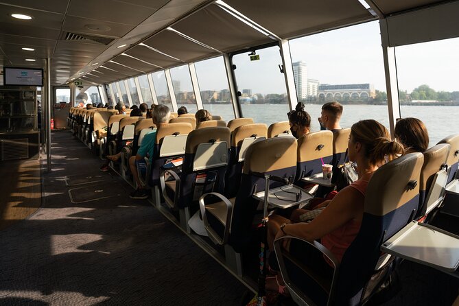 London Roundtrip Thames Cruise Uber Boat by Thames Clippers - From Battersea Power Station to Barking Riverside