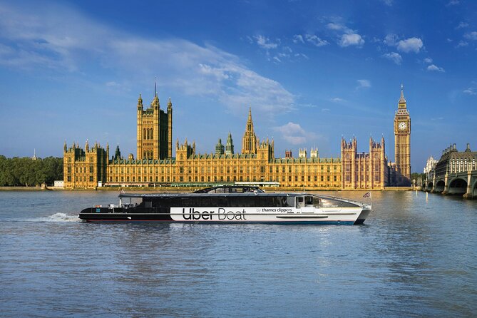 London Roundtrip Thames Cruise Uber Boat by Thames Clippers - Starting at Westminster Pier