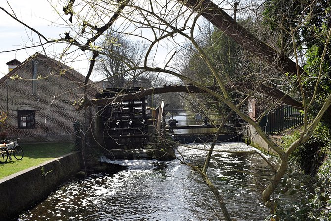 London's Best Kept Secret Bike Tour - The working waterwheel and the old monastery site
