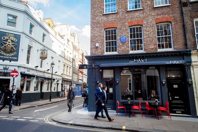 London Soho District Guided Walking Tour Semi-Private 12ppl Max - Broad Street, Greek Street, and Ideas That Changed London