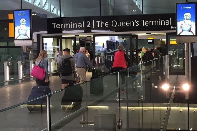 London to Heathrow Airport Private Departure Transfers - Where this service operates, and where it does not