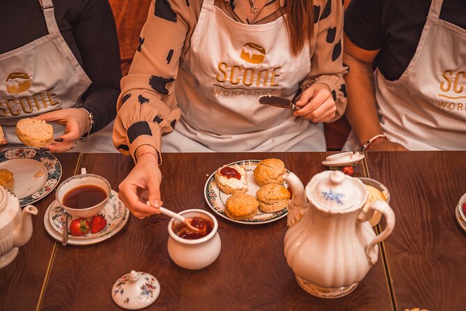 London Traditional English Scone Making and Tea Workshop - Shaping, baking, and the best part of the hour