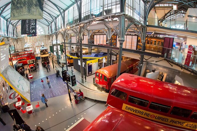 London Transport Museum One Day Ticket - All Aboard playzone: the main family draw