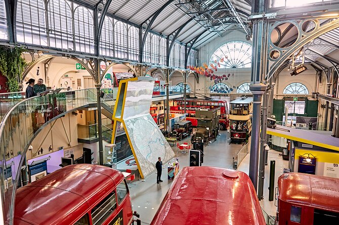 London Transport Museum One Day Ticket - The old trains and the birth of the Underground