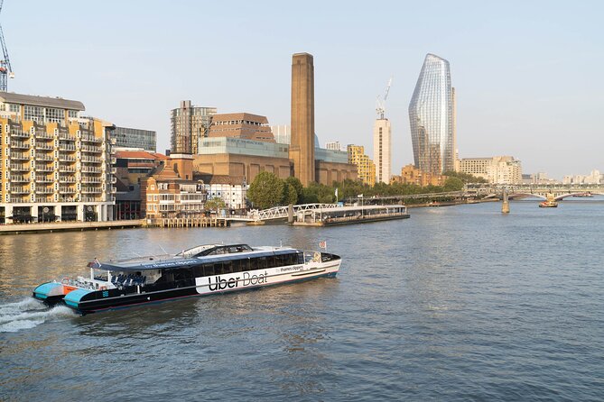 London: Uber Boat - Single Journey River Thames Cruise - Price, Value, and the One-Way Catch