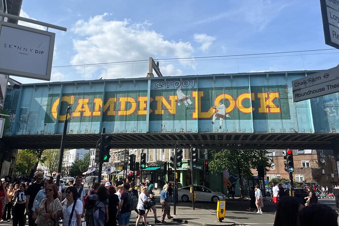 London Walking Tour: Camden Town Photography Walkabout - Camden Market in a focused 20-minute stop