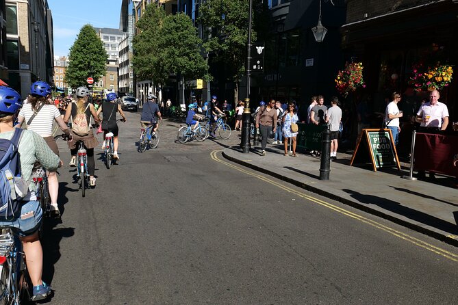Love London Bike Tour - Crossing Waterloo Bridge back to Lambeth