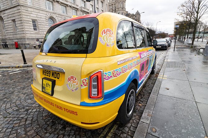 Mad Day Out Beatles Taxi Tours in Liverpool, England - Ringo’s mural and the final city-centre stop