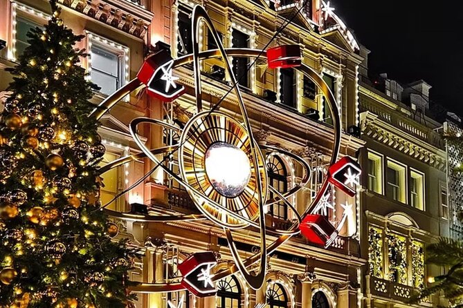 Magical London Christmas Lights Walking Tour with a Londoner - Burlington Arcade offers a quieter change of pace