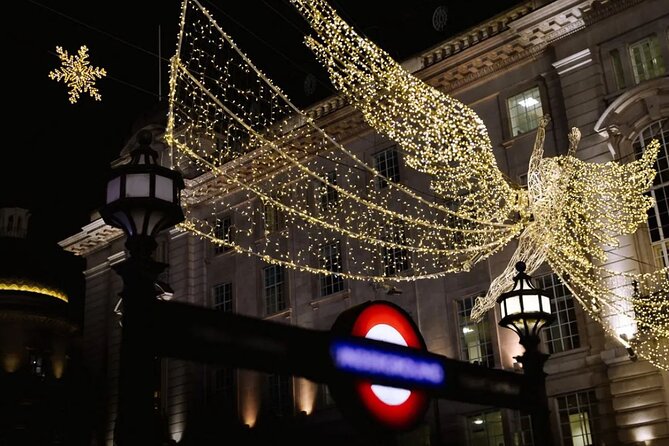 Magical London Christmas Lights Walking Tour with a Londoner - Bond Street turns Christmas into high-end window dressing