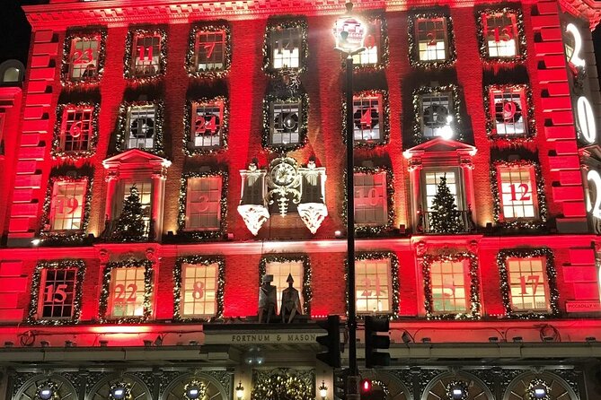Magical London Christmas Lights Walking Tour with a Londoner - Regent Street provides the big overhead display