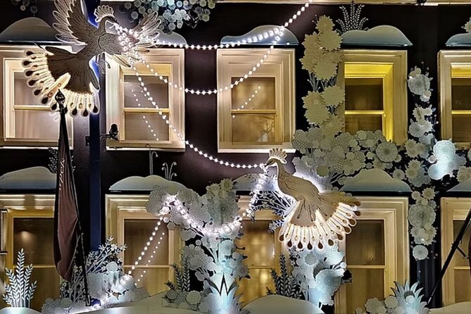 Magical London Christmas Lights Walking Tour with a Londoner - Leicester Square adds a full holiday market