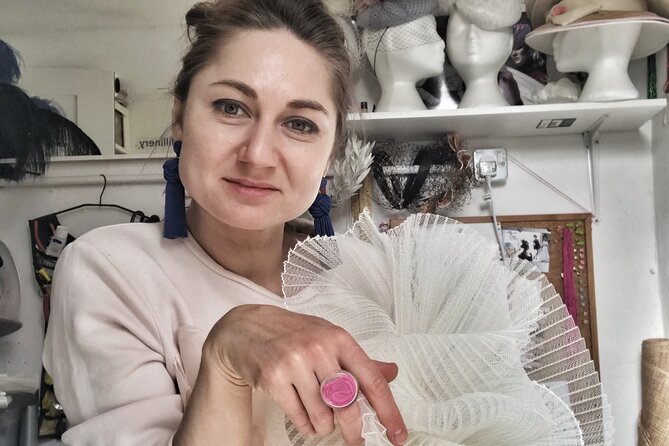 Make a Fascinator Hat with a Designer in London - What happens when you arrive at 11:00 a.m.