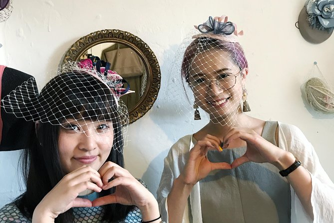 Make a Fascinator Hat with a Designer in London - Elena Shvab’s teaching style