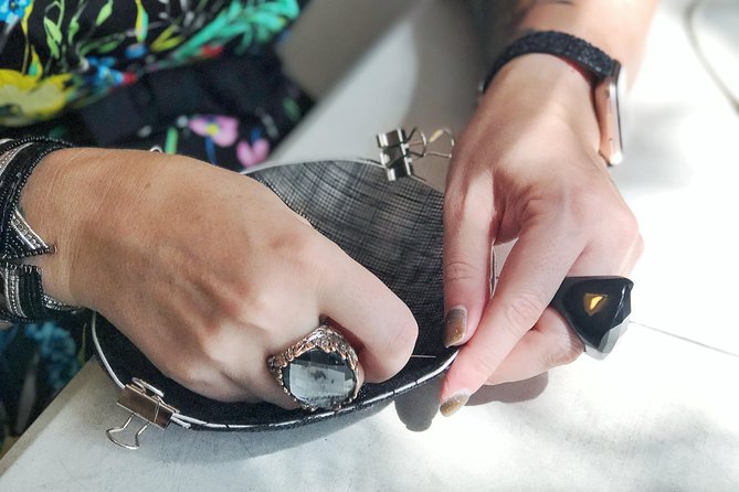 Make a Fascinator Hat with a Designer in London - What you take home